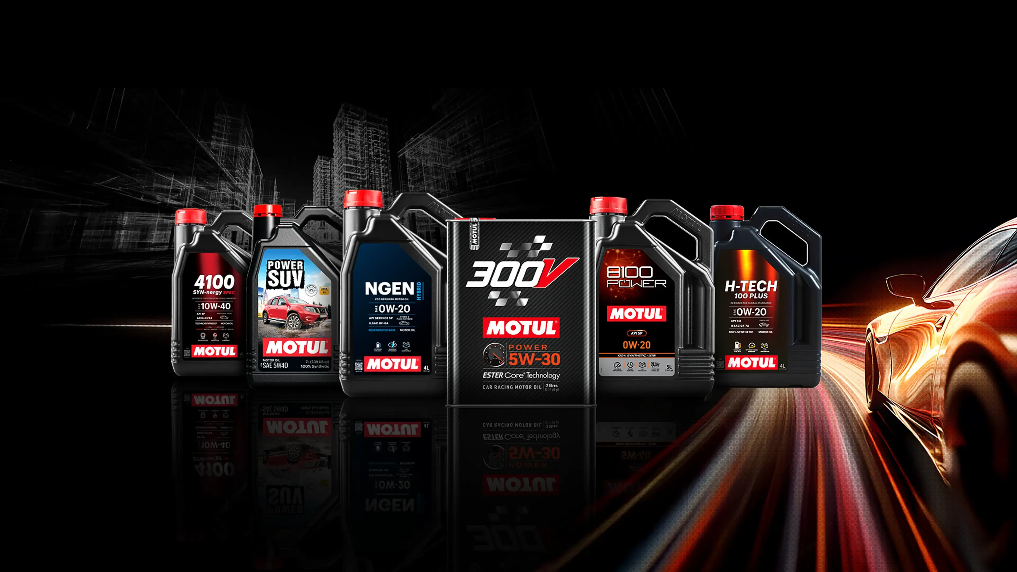 Motul Engine Oil Background