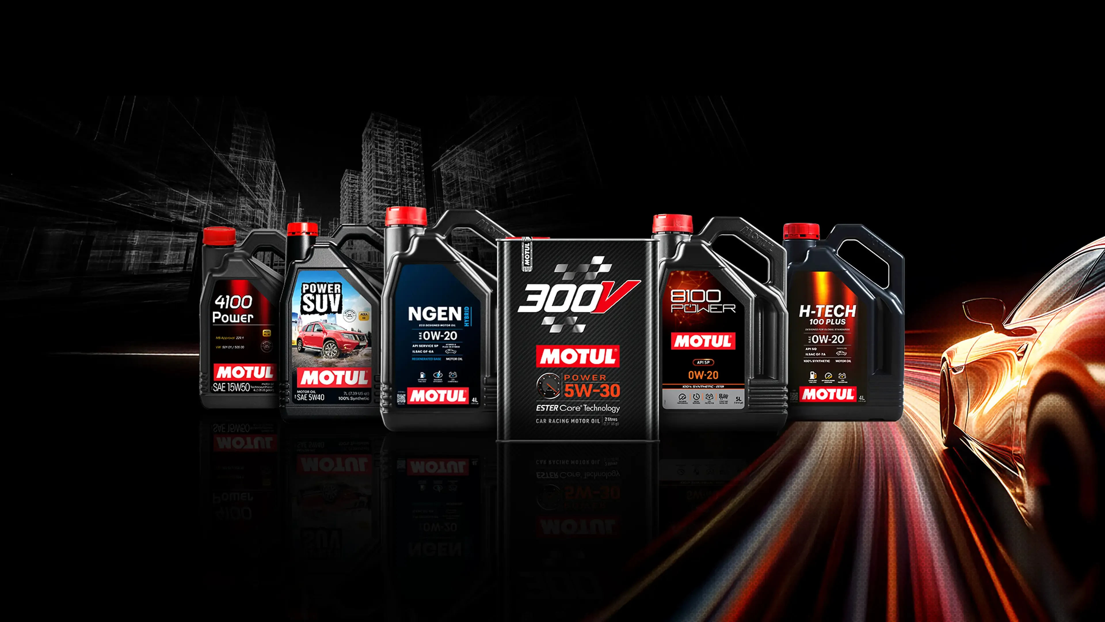 Motul Engine Oil Background