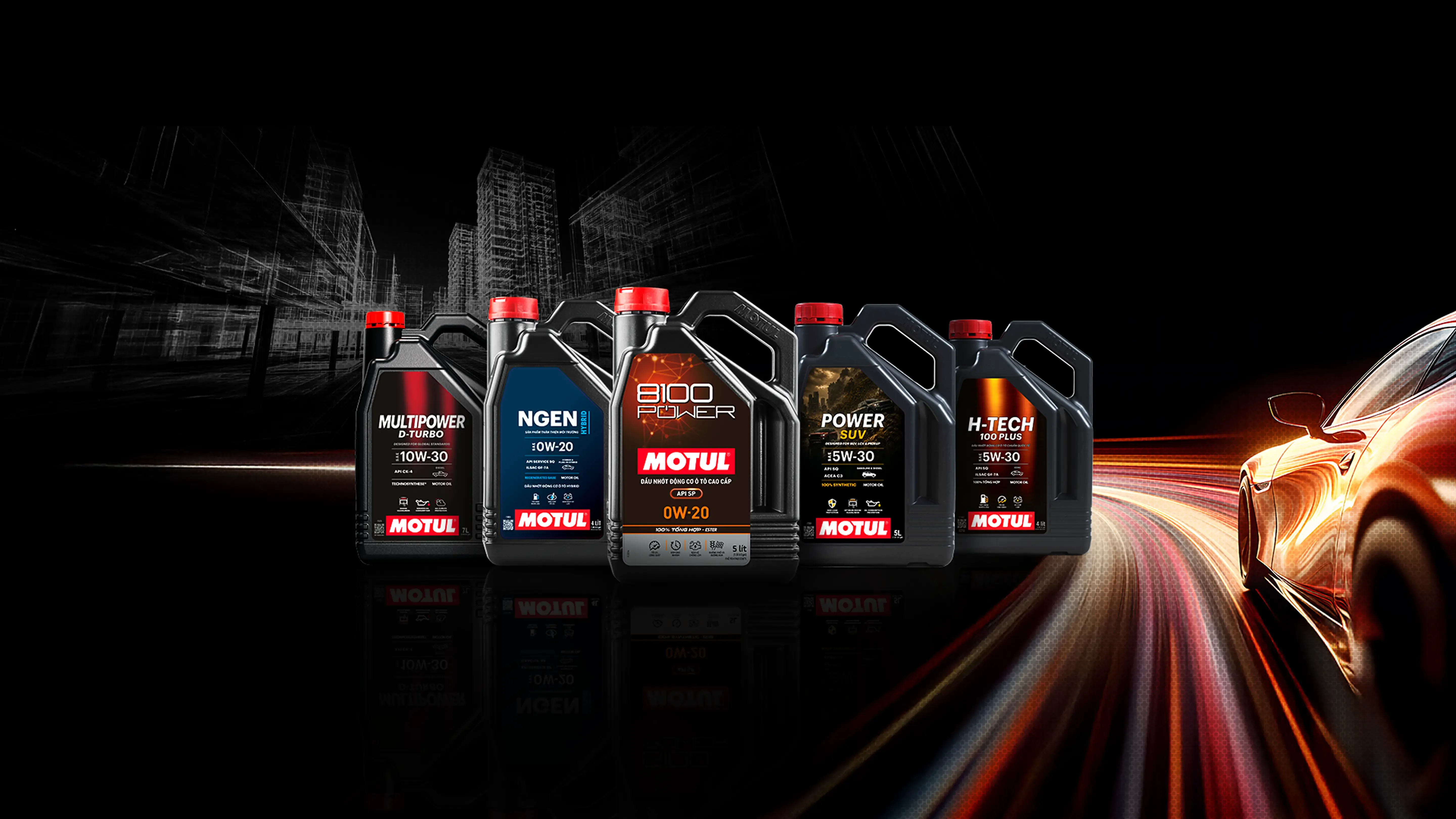 Motul Engine Oil Background