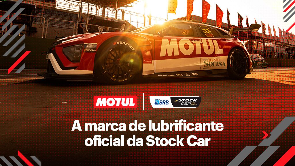 Motul é a nova marca de lubrificante oficial da Stock Car Pro Series Brasil