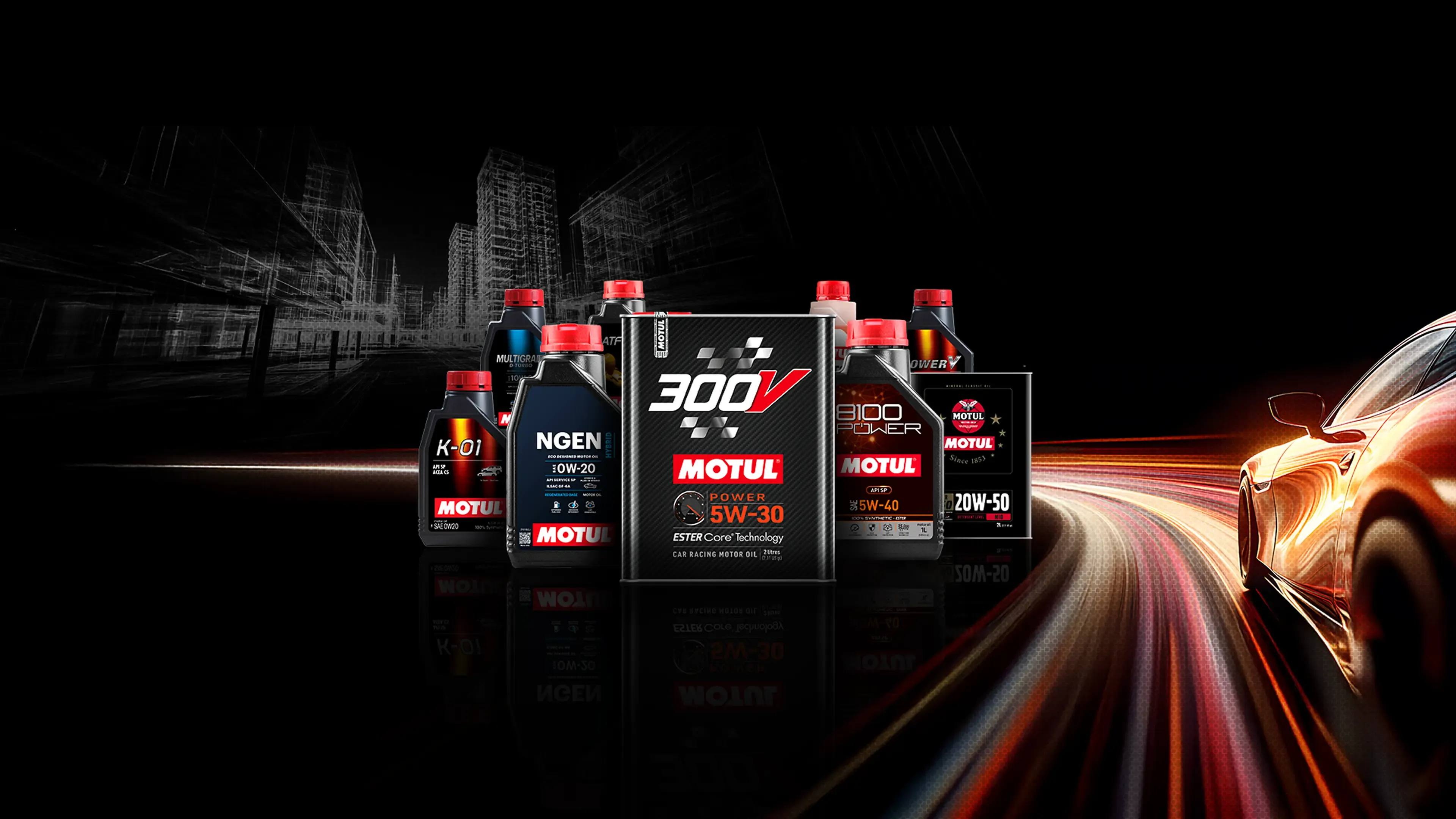 Motul Engine Oil Background