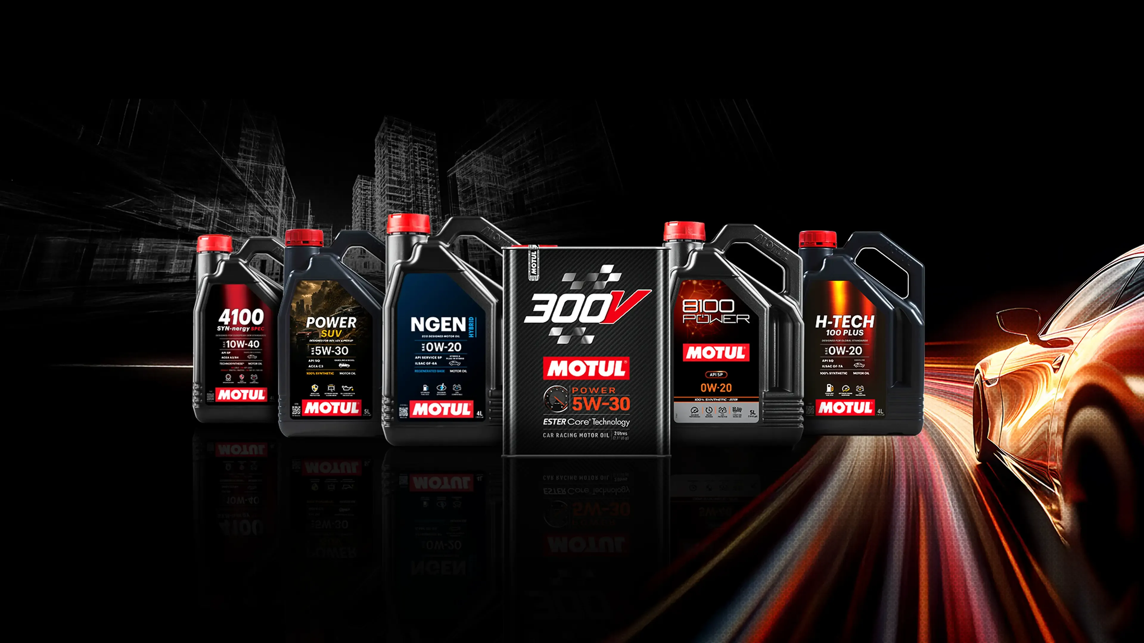 Motul Engine Oil Background