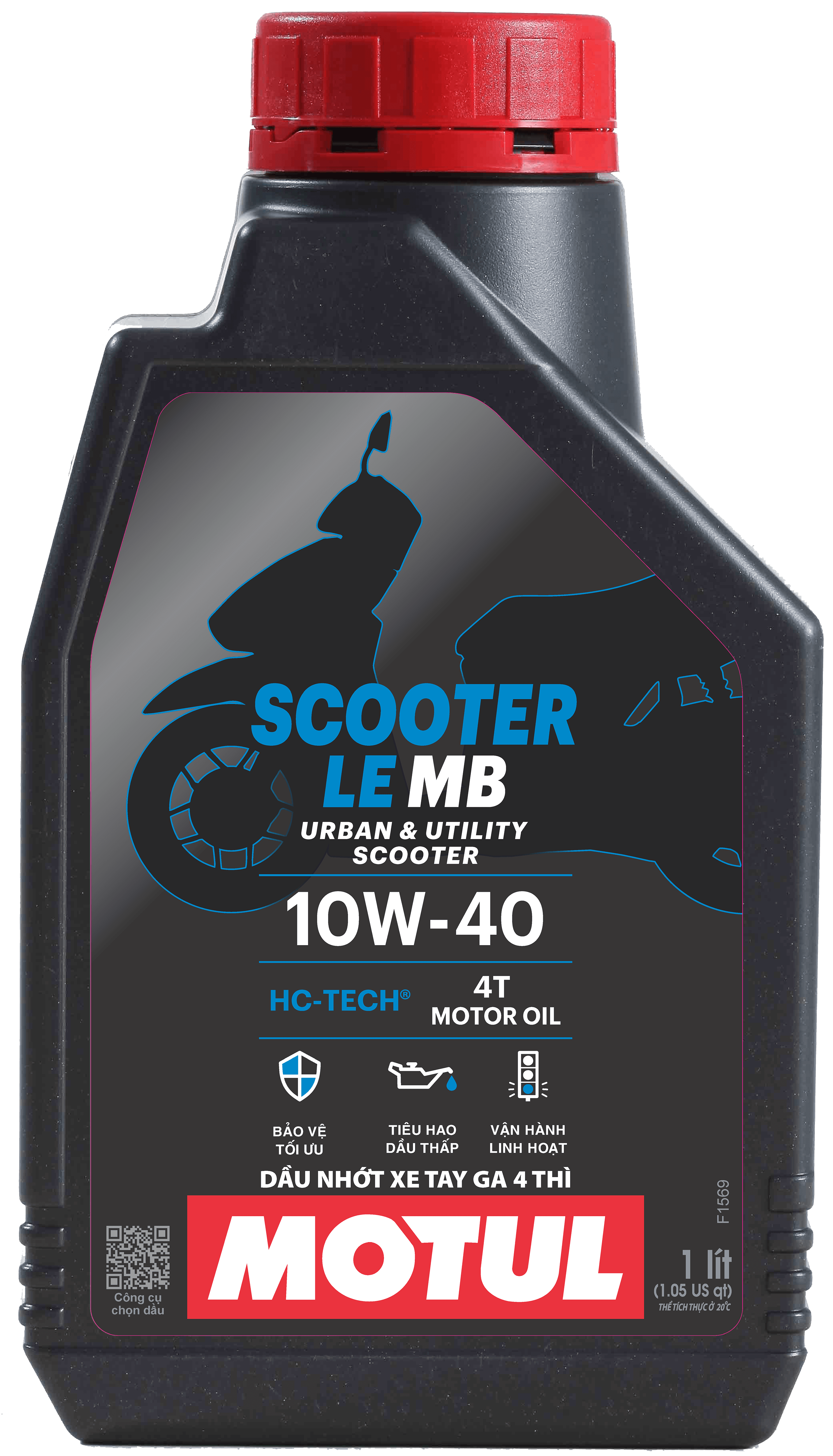 Scooter LE 10W40 1L - F1569 - B3123 - trước.png