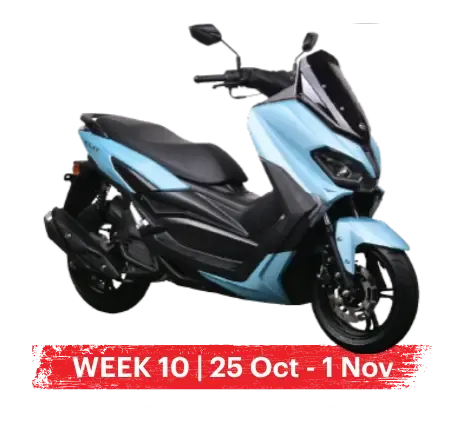 Week 10, 25 Oct - 1 Nov: Modenas ELIT 150