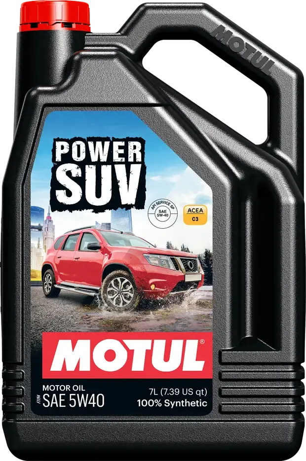 Motul Power SUV 5W-40 7-litre bottle